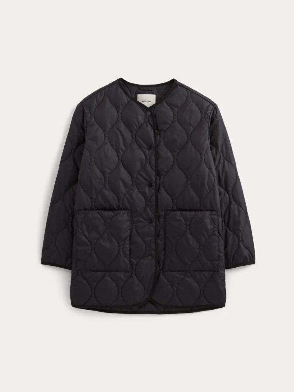 Everlane Black Quilted Puffer Jacket